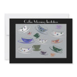Coffee Morning Invitation Card
