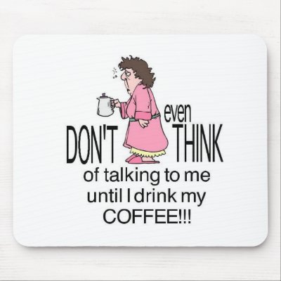 Coffee Mousemat by Tamathaa