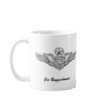 Coffee Mug, 15 oz Patch, Wings, Name