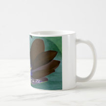 Coffee Mug - Caddo Lake Pop Art Black Lily 001