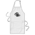 COFFEE MUG: PENCIL ART: REALISM: APRON