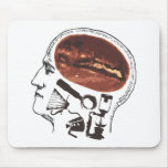 Coffee On the Brain Mousepad
