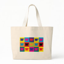 Coffee Pop Art Bag