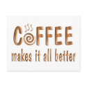 Coffee postcards