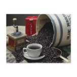 Coffee postcards