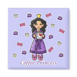 Coffee Princess magnets