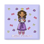 Coffee Princess magnets