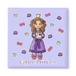 Coffee Princess magnets