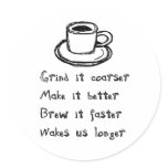 Coffee Punk Sticker