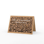 Coffee Quote: Caffeine is my shepherd... Card
