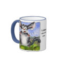 Coffee Relaxes Me!  Funny Cartoon Mug