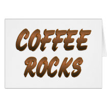COFFEE ROCKS cards