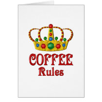 COFFEE RULES cards