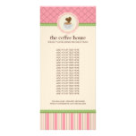 Coffee Shop Product Rack Cards rack cards