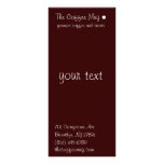 Coffee Shop Rack Card
