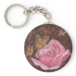 Coffee Splash & Butterfly Kisses Keychain