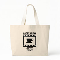Coffee Stunts Canvas Bags