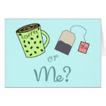 Coffee, Tea or ME? cards
