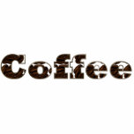 Coffee The Word Acrylic Pin photo sculptures
