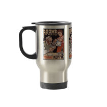 Coffee Thermos:  Coffee Ad: Aroma Vergangt Koffie Mug
