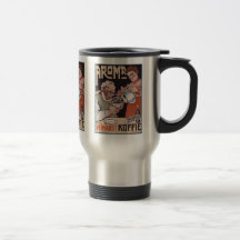 Coffee Thermos:  Coffee Ad: Aroma Vergangt Koffie Mug