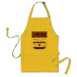 coffee time apron
