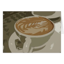 Coffee Time Greeting Card