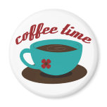 Coffee Time magnets