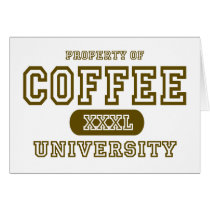 Coffee University cards