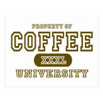 Coffee University postcards