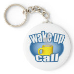 Coffee Wake Up Call Keychain