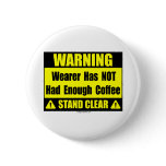 coffee warning sign