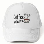 Coffee Whore hats