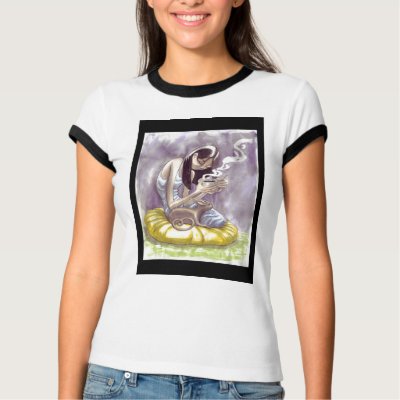 "Coffee with a friend" T-Shirt by Gary_Shipman
