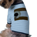 Coffee with napkin pet clothing