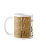 Coffee Words mugs