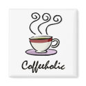 coffeeholic  magnet