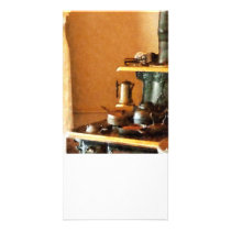 Coffeepot on Stove Photo Card