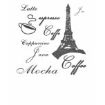 Coffees Lovers Java Paris Womens Shirt