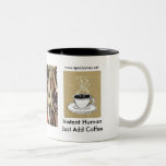 coffeesteamfabric, coffee steam, Instant HumanJ... Mug