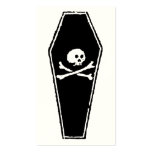 Coffin for Mary business cards