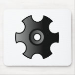 cog design mousemat mousepads
