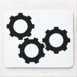 cog wheel icon mousepads