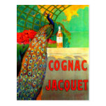 Cognac Jacquet Vintage Advertising Poster Postcard