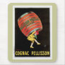Cognac Pellisson Vintage Wine Drink Ad Art Mousepad