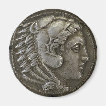 Coin of Alexander the Great Refrigerator Magnet