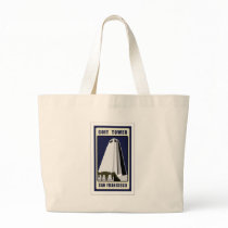 Coit Tower Tote Bags