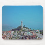 Coit Tower, San Francisco, California mousepads