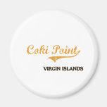 Coki Point Virgin Islands Classic Magnets