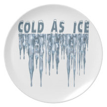 Cold As Ice 2 Dinner Plate